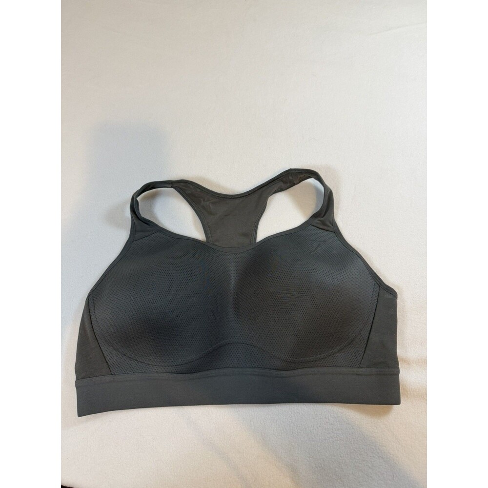 Gymshark Black High Support Racerback Sports Bra Women's Size Large